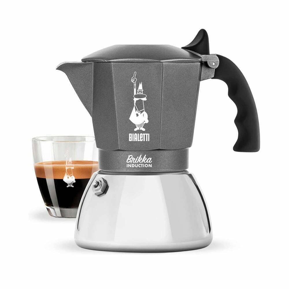 Bialetti Brikka Induction 4 כוסות
